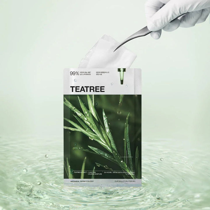MEDIHEAL Teatree Essential Mask Calming Moisture 10Pcs Health & Beauty 2