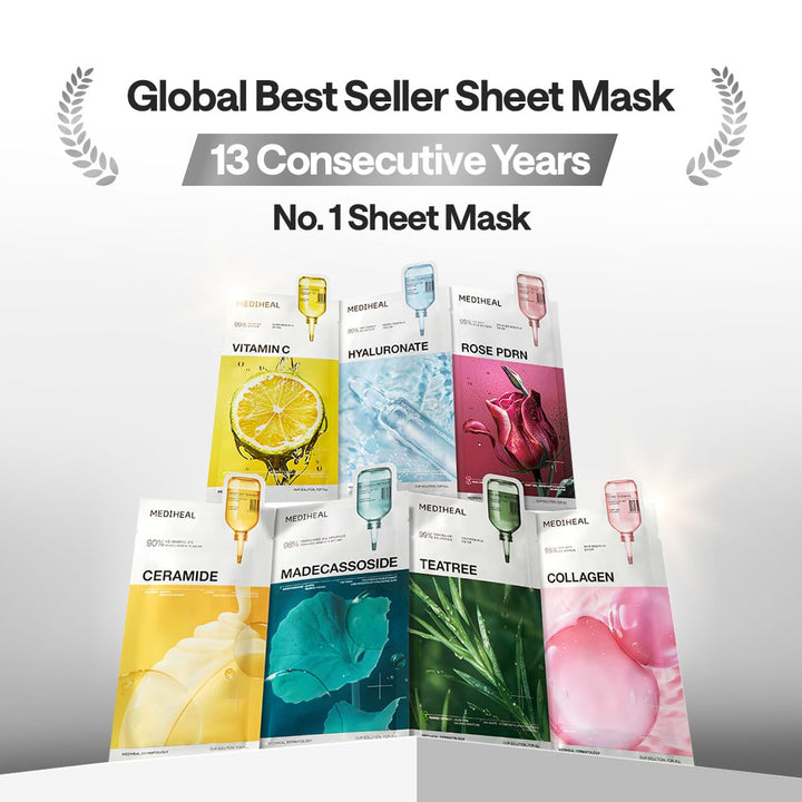 MEDIHEAL Teatree Essential Mask Calming Moisture 10Pcs Health & Beauty 3