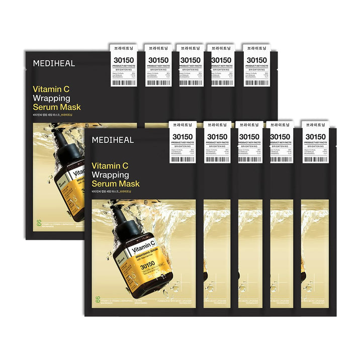 MEDIHEAL Vitamin C Wrapping Serum Mask 1