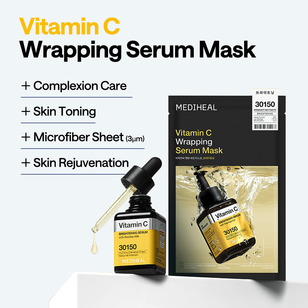 MEDIHEAL Vitamin C Wrapping Serum Mask 3