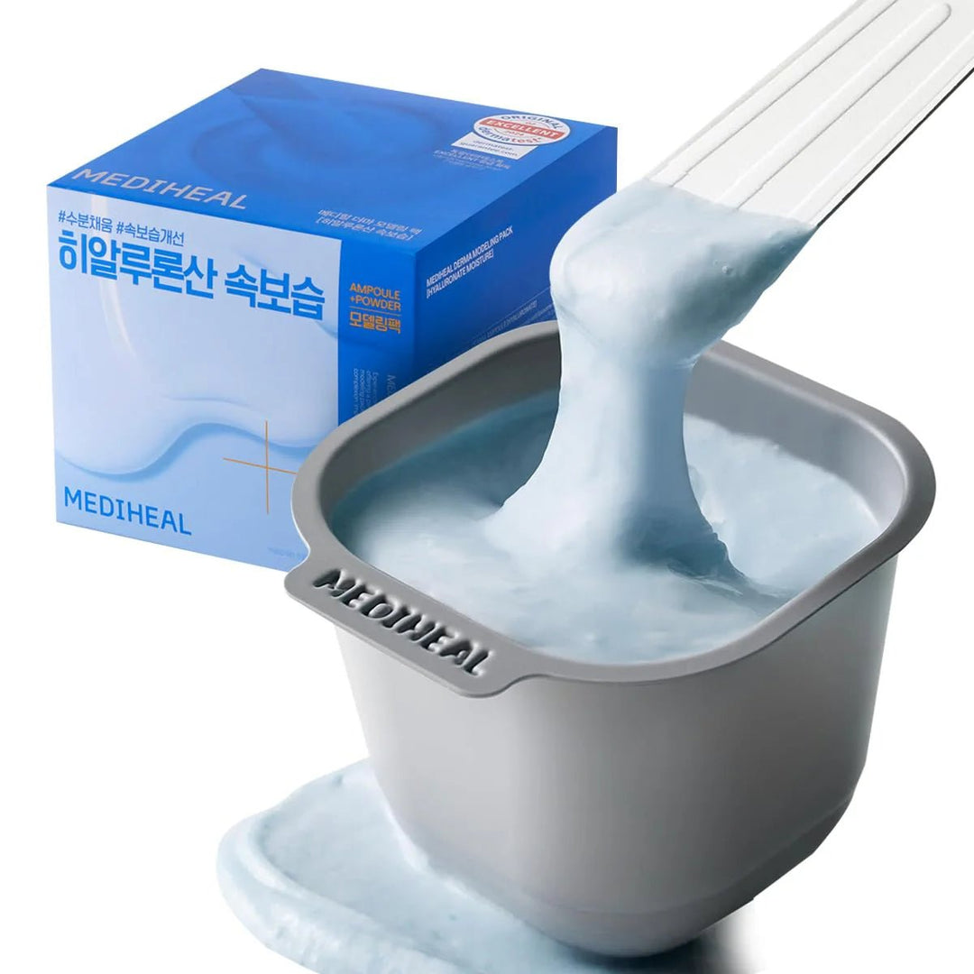 MEDIHEAL Watermide Moisture Pad & Hyaluronate Modeling Pack Set Health & Beauty 2