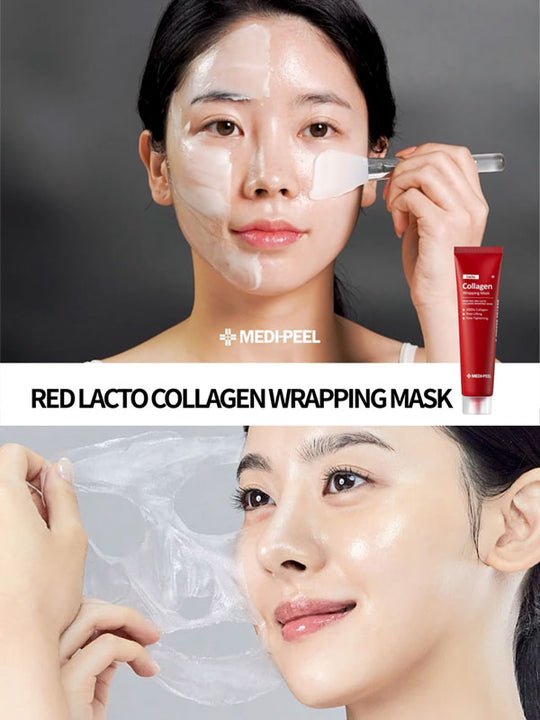 MediPeel Red Lacto Collagen Wrapping Mask 70ml oceanbuy beauty markham toronto free ship USA asian korean skincare