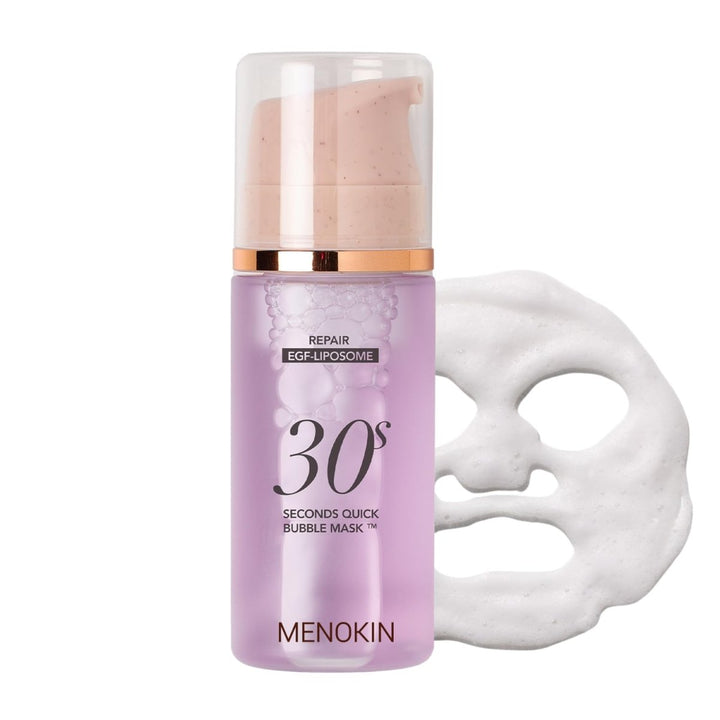 MENOKIN Quick Bubble Mask Charcoal 95ml - 5 colors to choose Toner 8
