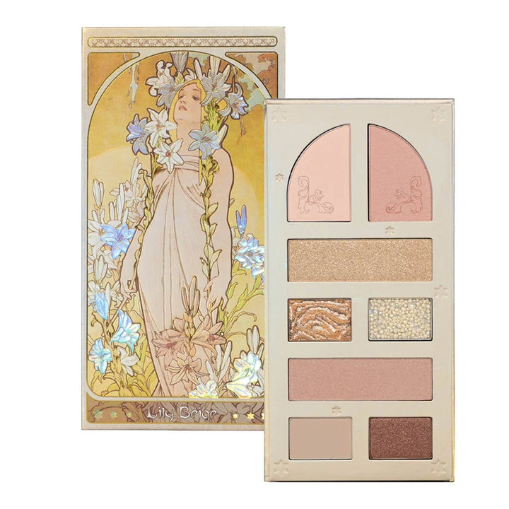 MILLEFEE Lady Flower Multi - use Palette - 01 Lily Health & Beauty oceanbuy beauty markham toronto free ship USA asian korean skincare