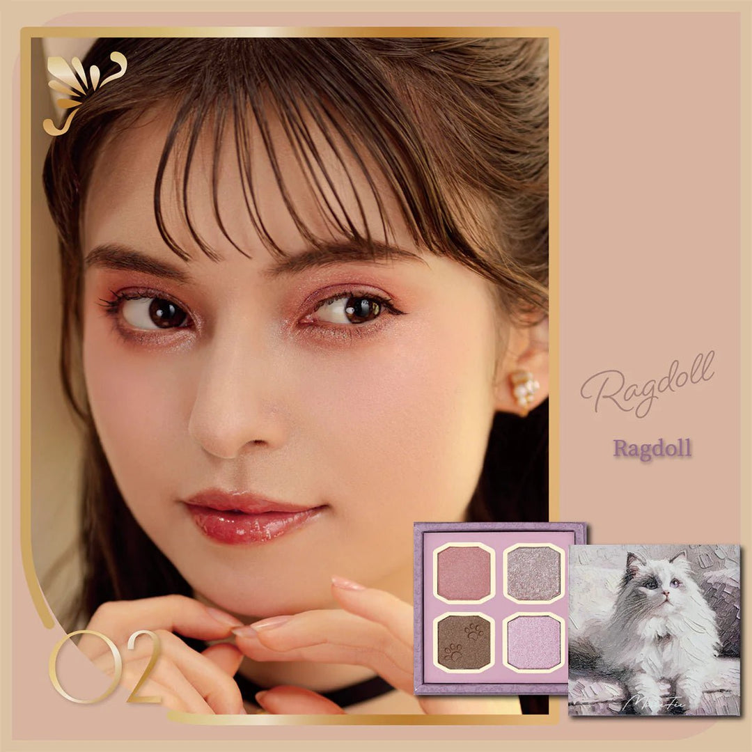 MILLEFEE My Kitty Shadow Palette - 02 Ragdoll Health & Beauty oceanbuy beauty markham toronto free ship USA asian korean skincare