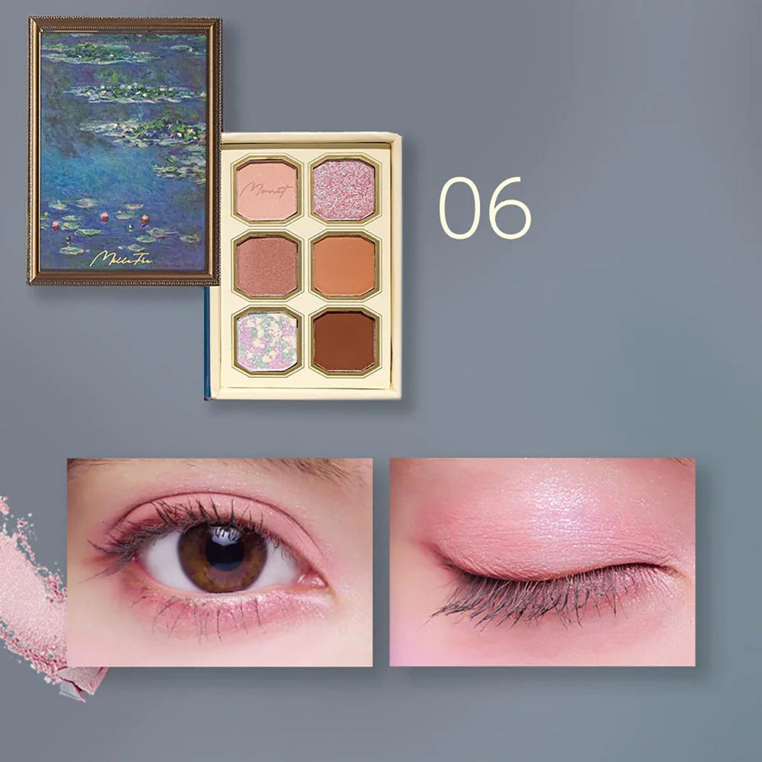 MILLEFEE Painting Shadow Palette - 06 Water Lilies Health & Beauty oceanbuy beauty markham toronto free ship USA asian korean skincare