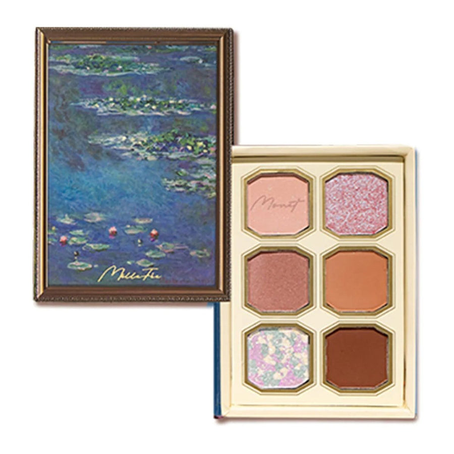 MILLEFEE Painting Shadow Palette - 06 Water Lilies Health & Beauty oceanbuy beauty markham toronto free ship USA asian korean skincare