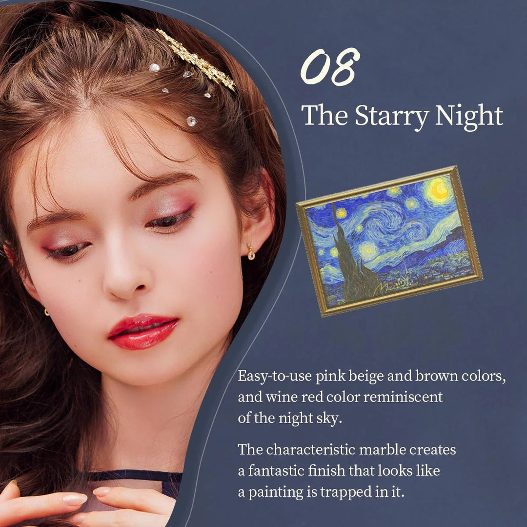 MILLEFEE Painting Shadow Palette - 08 The Starry Night Health & Beauty oceanbuy beauty markham toronto free ship USA asian korean skincare