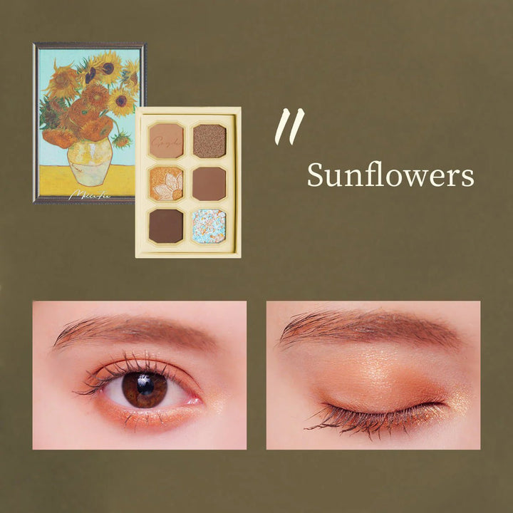 MILLEFEE Painting Shadow Palette - 11 Sunflowers Health & Beauty oceanbuy beauty markham toronto free ship USA asian korean skincare