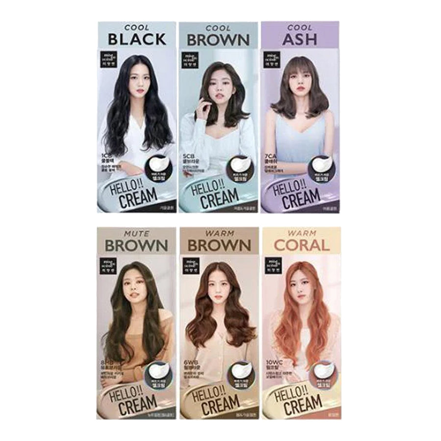 MISE EN SCENE Hello Cream Hair Color Series - 6 Types to chooseHealth & Beauty