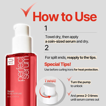 MISE EN SCENE Perfect Serum Rose Perfume NEW PACKAGE 80ML