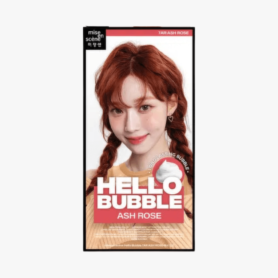 MISE EN SCENE Hello Bubble 7AR Ash Rose 2025 (Winter - Aespa) Hair Color 1