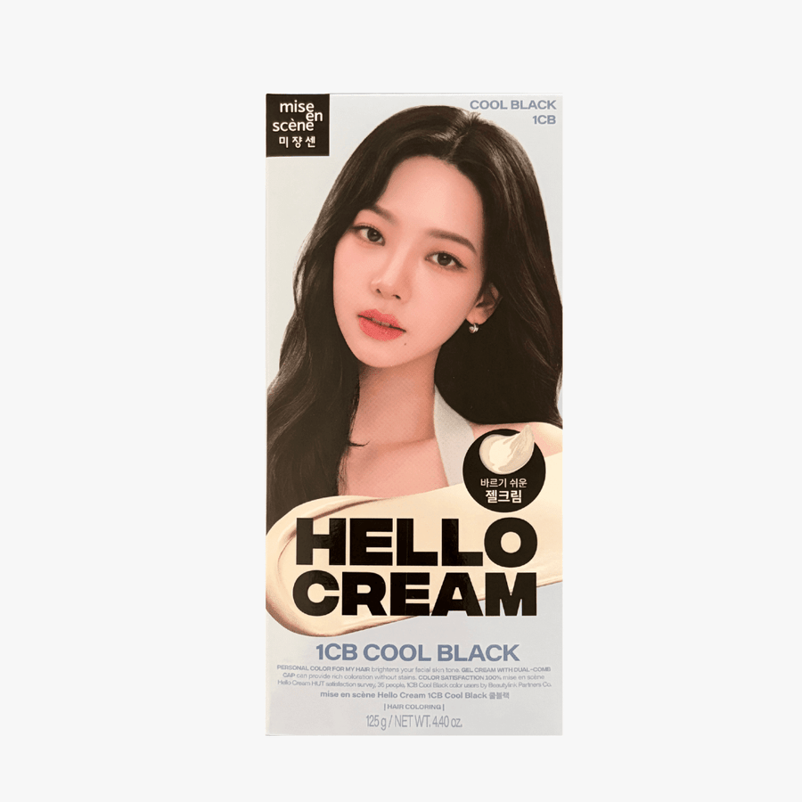 MISE EN SCENE Hello Cream 1CB Cool Black 2025 100g Hair Color 1