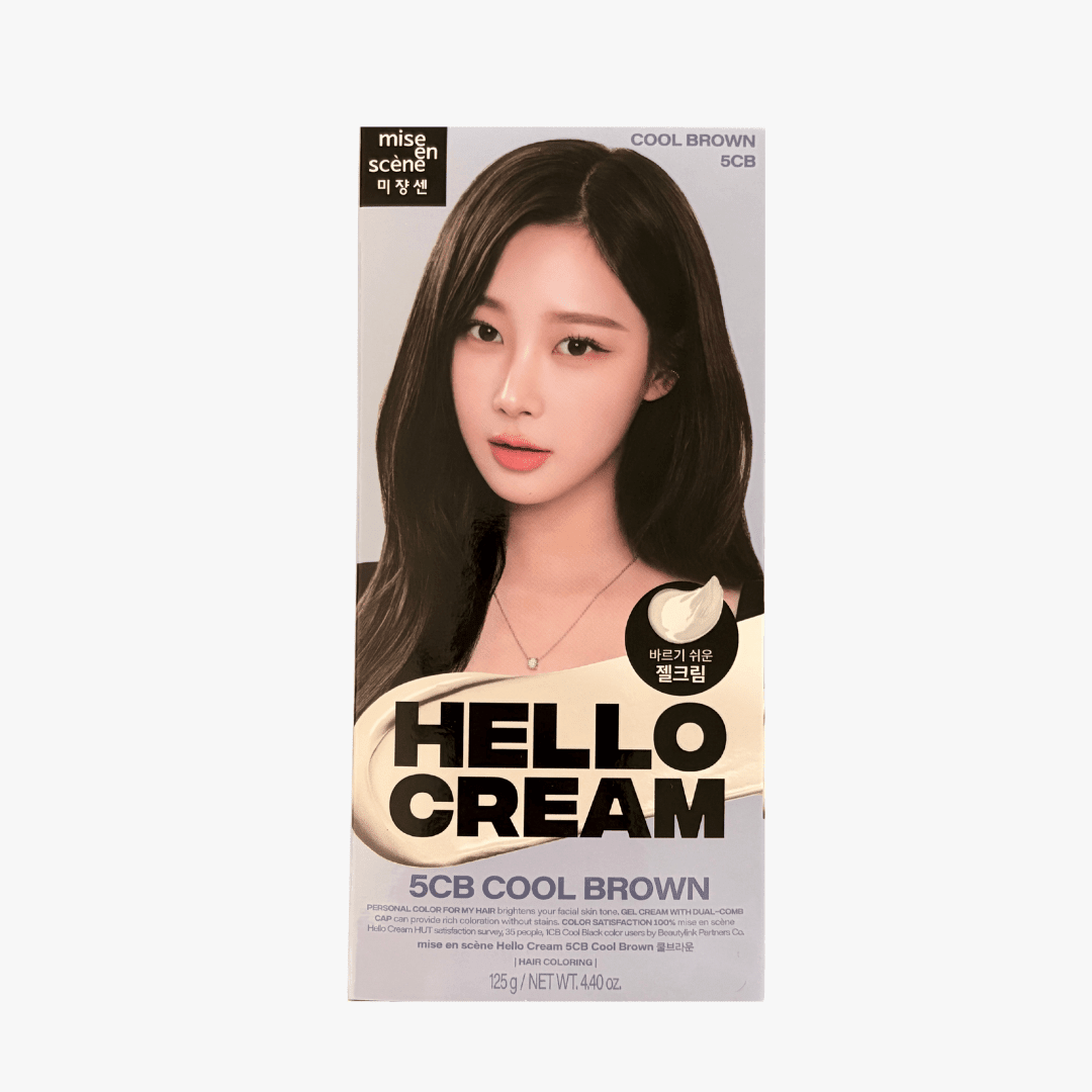 MISE EN SCENE Hello Cream 5CB Cool Brown 2025 100g Hair Color 1