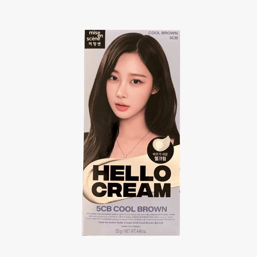 MISE EN SCENE Hello Cream 5CB Cool Brown 2025 100g Hair Color 1