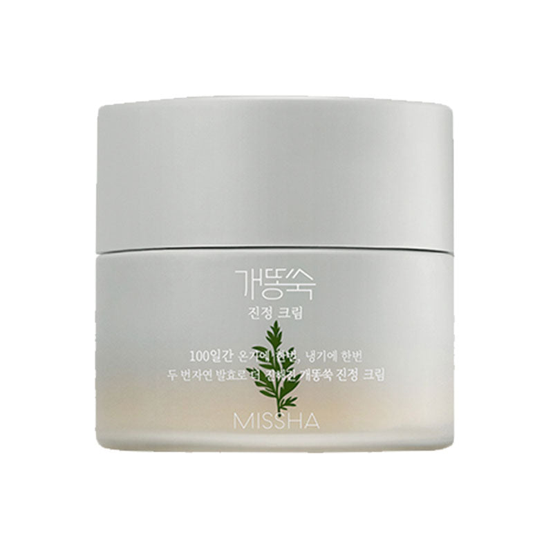 MISSHA Artemisia Calming Moisture Cream - Moisture Barrier - 50ml SKIN CARE, Treatments, Serum & Essence, Korean Skincare Cream, Artemisia Extract, Ceramide Cream, Panthenol, Skin Barrier Support, Hydrating Face Cream, Sensitive Skin Care