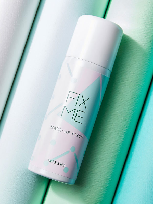 MISSHA Fix Me Make-Up Fixer Setting Spray (Centella Asiatica) 50ml MAKEUP, Face, Setting Spray & Powder, Makeup Setting Spray, K-Beauty Base Makeup, Long-Wear Makeup, Centella Asiatica, Hydrating Face Mist, Skin Barrier Support, Korean Skincare