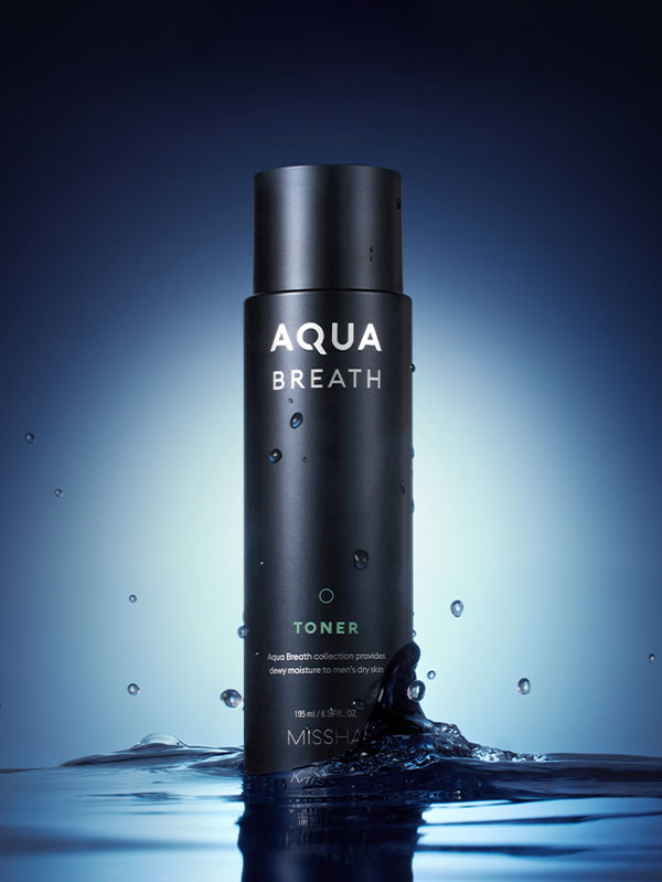 MISSHA For Men Aqua Breath Toner Hydrating 195ml