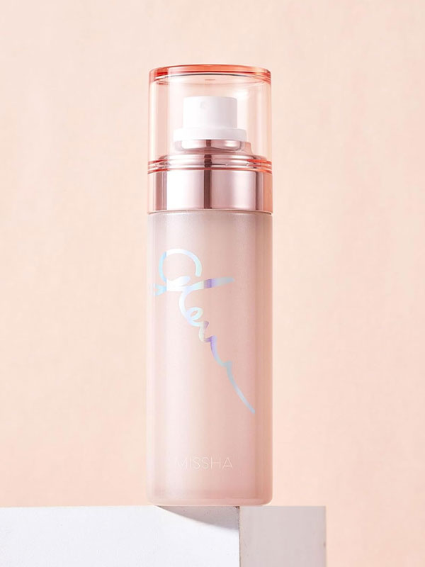MISSHA Glow Skin Balm To Go Mist Hydrating Glow 80ml SKIN CARE, Toners, Hydrating Toner, K-Beauty Skincare, Dewy Skin Mist, Skin Barrier Support, Hyaluronic Acid, Ceramide Toner, Rose Water Mist