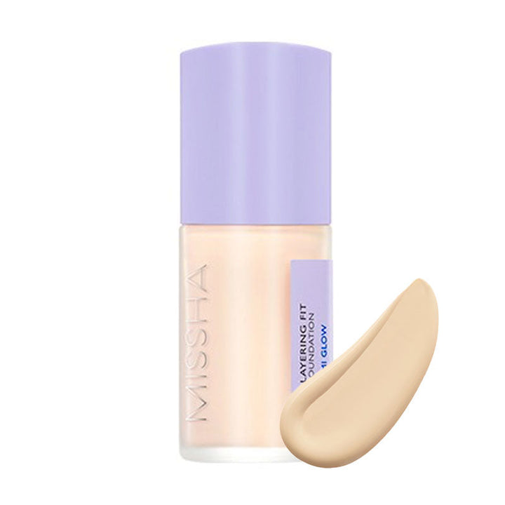 MISSHA Layering Fit Foundation Semi Glow Set 30ml clearancesale, MAKEUP, Accessories, Makeup tools