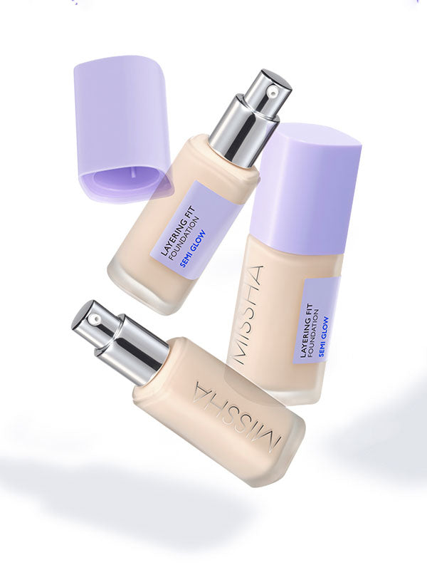 MISSHA Layering Fit Foundation Semi Glow Set 30ml clearancesale, MAKEUP, Accessories, Makeup tools