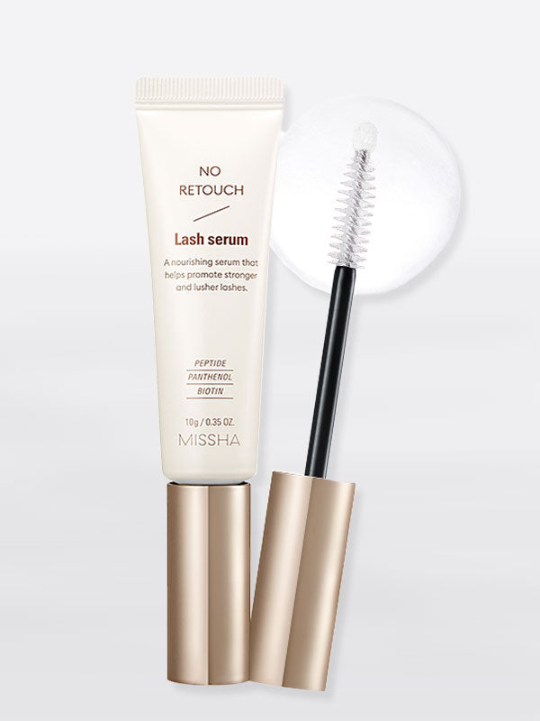 MISSHA No Retouch Lash Serum Biotin Panthenol 10g