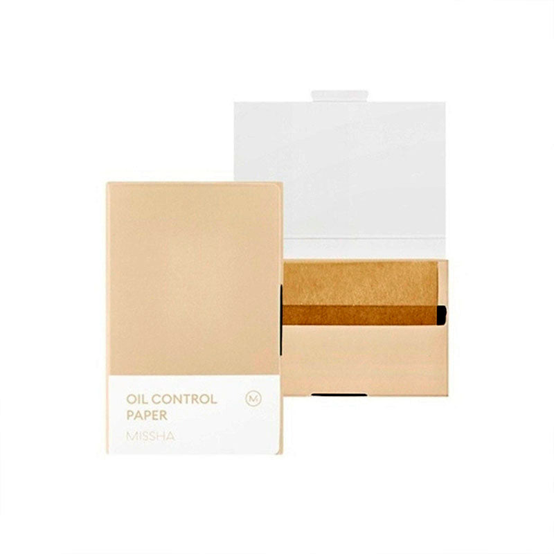 MISSHA Oil Control Paper - Sebum Absorbing (Hemp) - 100 sheets MISSHA Oil Control Paper, Hemp Blotting Paper, K-Beauty Accessories, Sebum Absorbing Sheets, Matte Finish Skincare, Oily Skin Control, Korean Beauty Tools