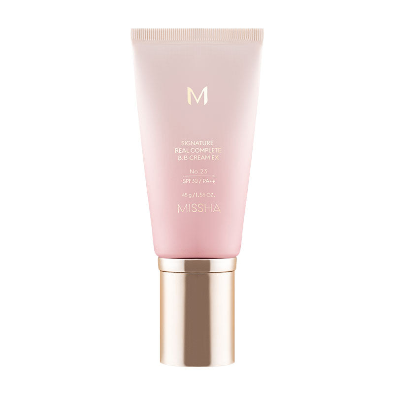 MISSHA Signature Real Complete BB Cream Ex Camellia Essence 45g MAKEUP, Face, BB Cream & Cushion, Korean BB Cream, Base Makeup, Camellia Essence, Hydrating Coverage, Niacinamide Skincare, Dewy Finish, Even Skin Tone