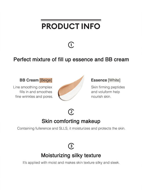 MISSHA Signature Wrinkle Fill Up BB Cream Complexion Enhancing 44g MAKEUP, Face, BB Cream & Cushion, Korean BB Cream, Complexion Enhancer, Hydrating Makeup, Fine Line Appearance, Skin Barrier Support, Natural Finish Makeup, Fullerene Skincare