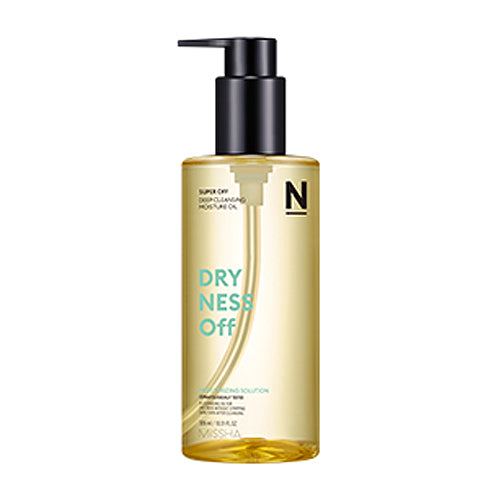 MISSHA Super Off Cleansing Oil Dryness Off Moisturizing 305ml SKIN CARE, Cleansers, Make Removers, Korean Cleansing Oil, Hydrating Face Cleanser, Dry Skin Skincare, Makeup Remover Oil, Argan Oil Skincare, Sweet Almond Oil, Shea Butter Benefits