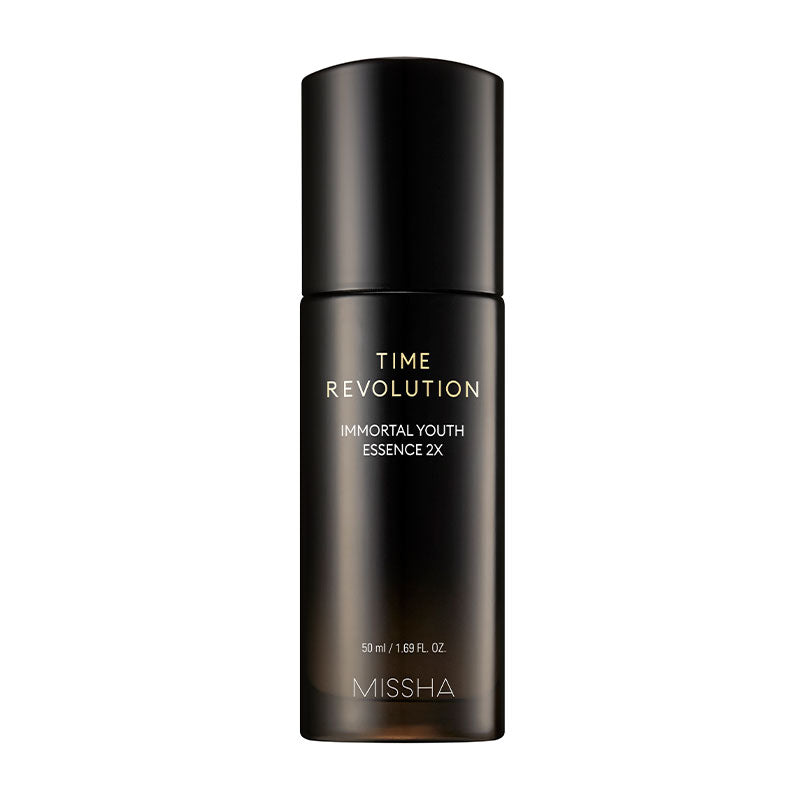 MISSHA Time Revolution Immortal Youth Essence 2X Hydrating 50ml SKIN CARE, Treatments, Serum & Essence, Hydrating Serum, Korean Essence, Fermented Mushroom, Skin Barrier Support, Dry Skin Hydration, Radiant Complexion, K-beauty Skincare