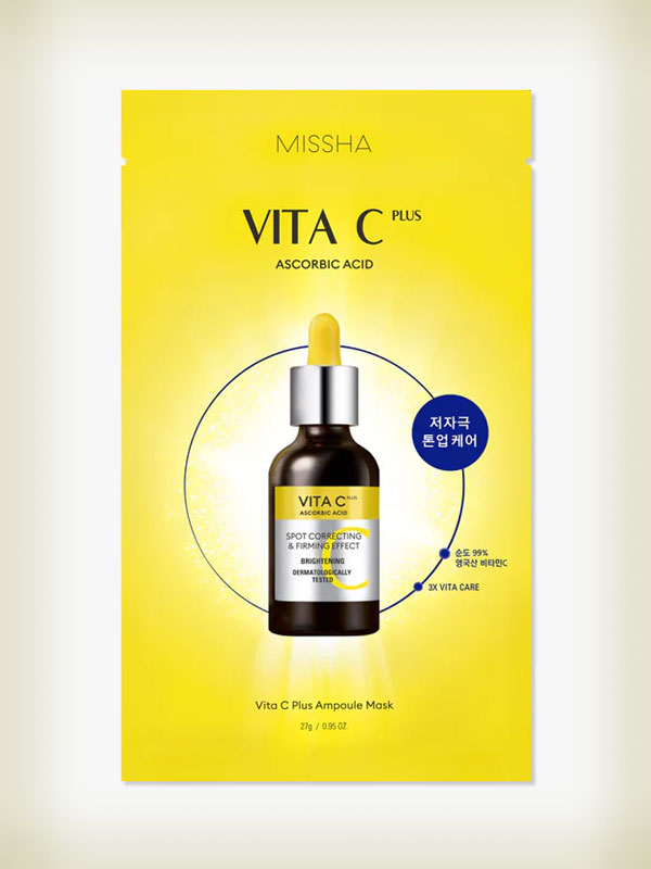 MISSHA Vita C Plus Ampoule Mask Vitamin C 25g