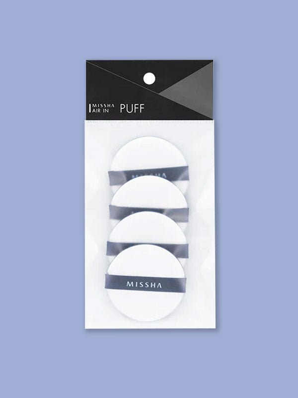 MISSHA Air In Puff Makeup Application 4 Pcs Accessories 3