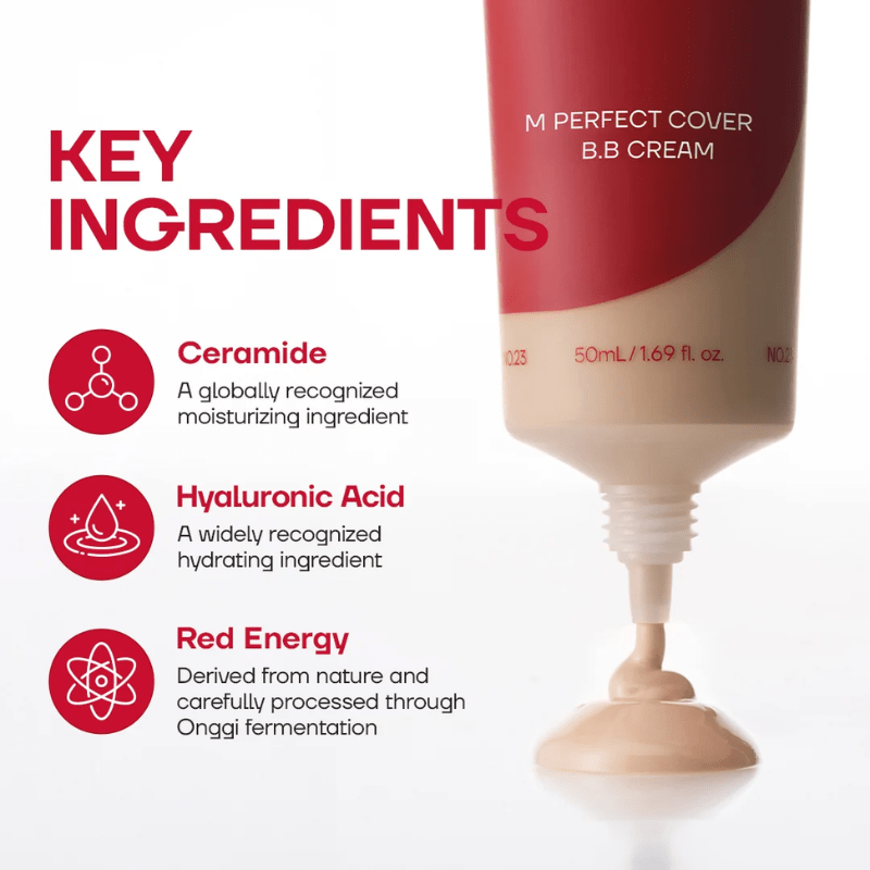 MISSHA M Perfect Cover BB Cream Pro 50ml Base Makeup 7