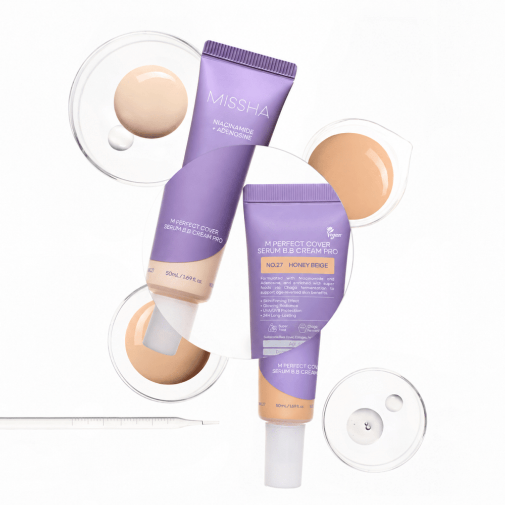 MISSHA M Perfect Cover Serum BB Cream Pro 50ml Base Makeup 2