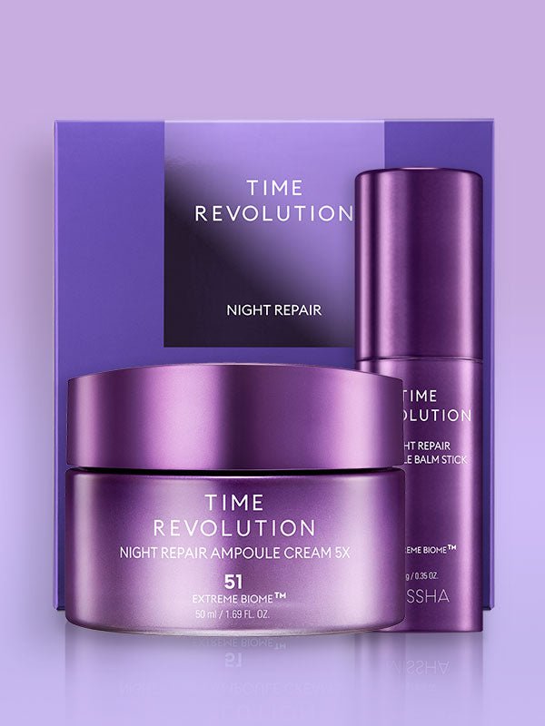 MISSHA Time Revolution Night Cream Balm Set Nourishing Moisturizing 1 set Gift Set 1