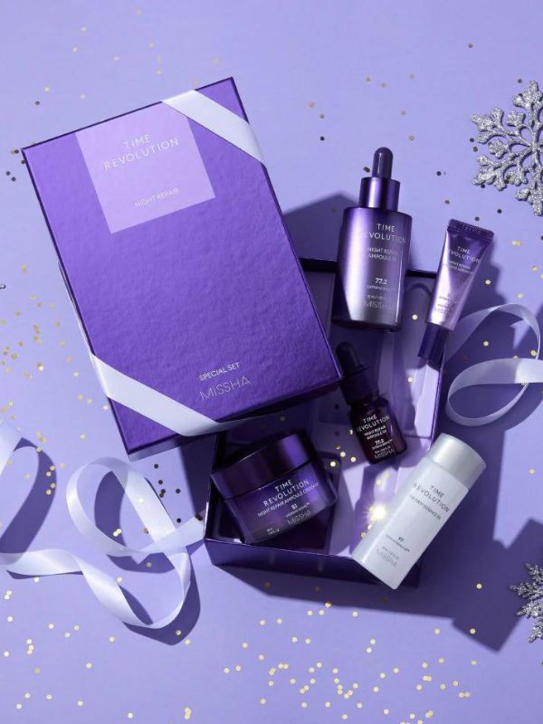 MISSHA Time Revolution Night Special Set Revitalizing Skincare 5X Gift Set 1