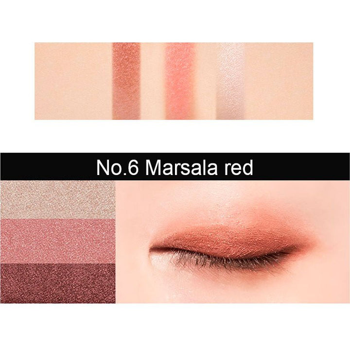 MISSHA Triple Shadow Easy Gradient Eyeshadow with Argan Oil Eye Makeup 17