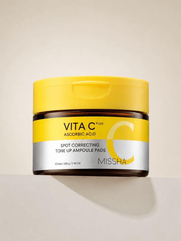 MISSHA Vita C Plus Tone Up Ampoule Pads Vitamin C 210g 80pads Mask 2