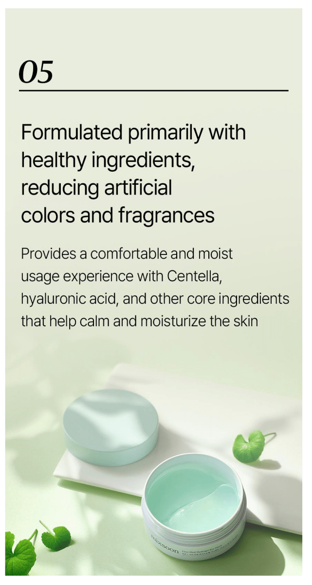 MIXSOON Cica - Hyal Eye Patch 84 g / 2.96 oz. (30 pairs) Eye Patch 15