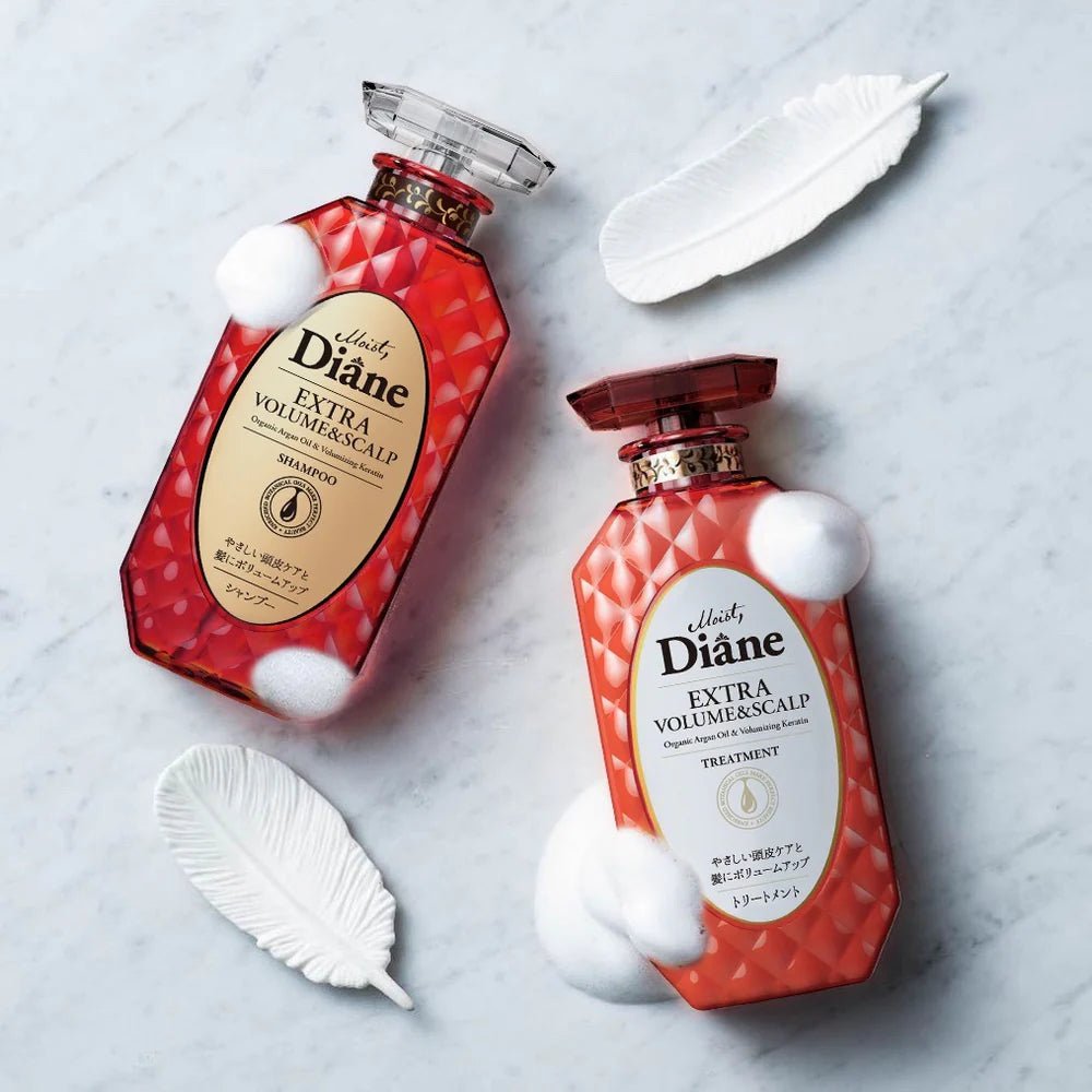 MOIST DIANE Perfect Beauty Extra Volume & Scalp Hair Care Set 450ml*2 Hair Care