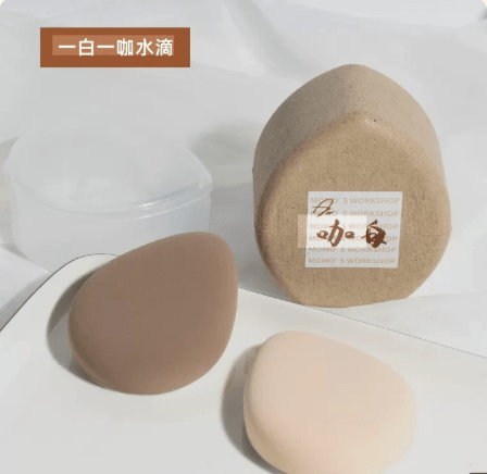 MOMOS WORKSHOP Makeup Puff 2pcs Set 1