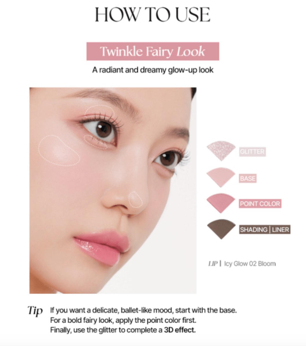 MUZIGAE MANSION Twist Pot Eye Palette 4.5g - 01 Fairy Pink Health & Beauty oceanbuy beauty markham toronto free ship USA asian korean skincare