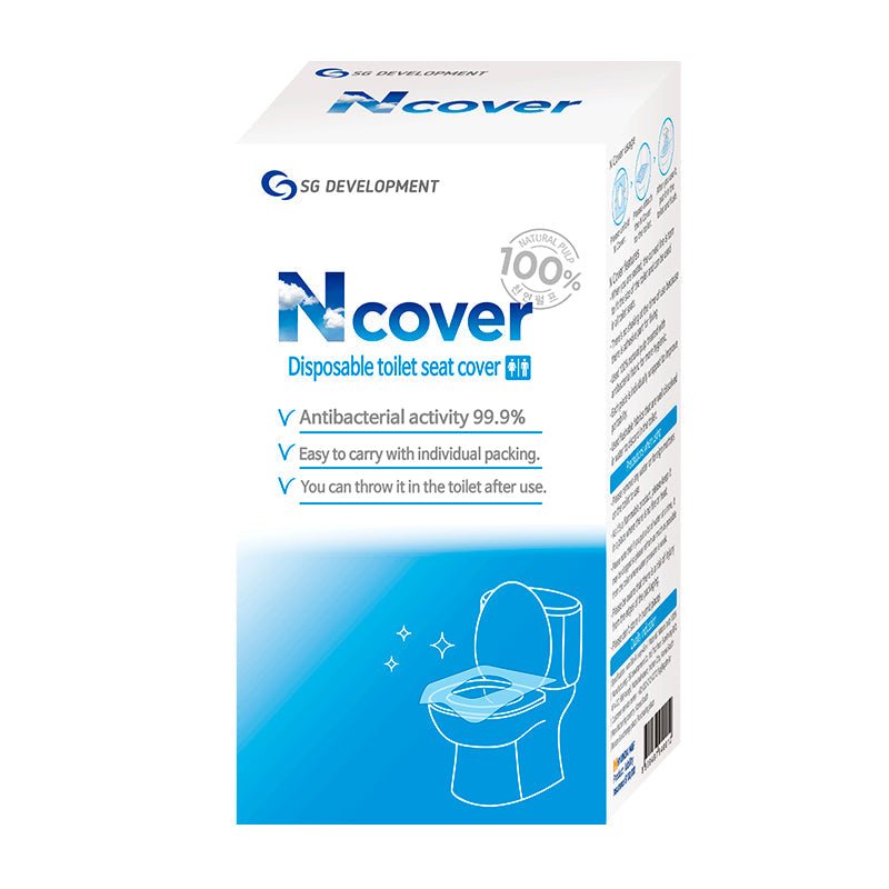 Ncover Disposable Toilet Seat Covers 20pcs ETC 2