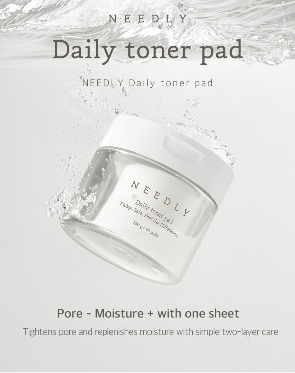 NEEDLY Daily Toner Pad 60 Pads Health & Beauty oceanbuy beauty markham toronto free ship USA asian korean skincare