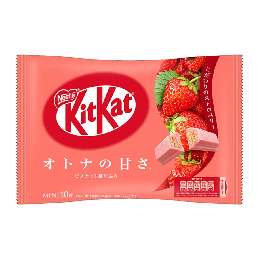 NESTLE KitKat Mini Strawberry Chocolate 10Pcs