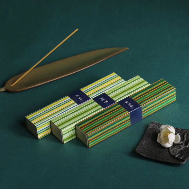 NIPPON KODO Incense Kayuragi Green Tea Sticks 40 Sticks Home & Garden 2