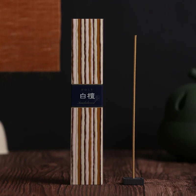 NIPPON KODO Incense Kayuragi Sandalwood Sticks 40 Sticks Home & Garden 3
