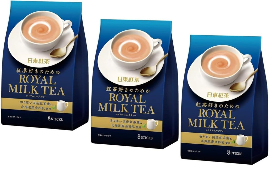 Nitto Nittoh Tea Japan ROYAL MILK TEA Instant Tea Powder 8 Pouch 112g Food, Beverages & Tobacco oceanbuy.ca markham toronto free ship USA asian korean skincare