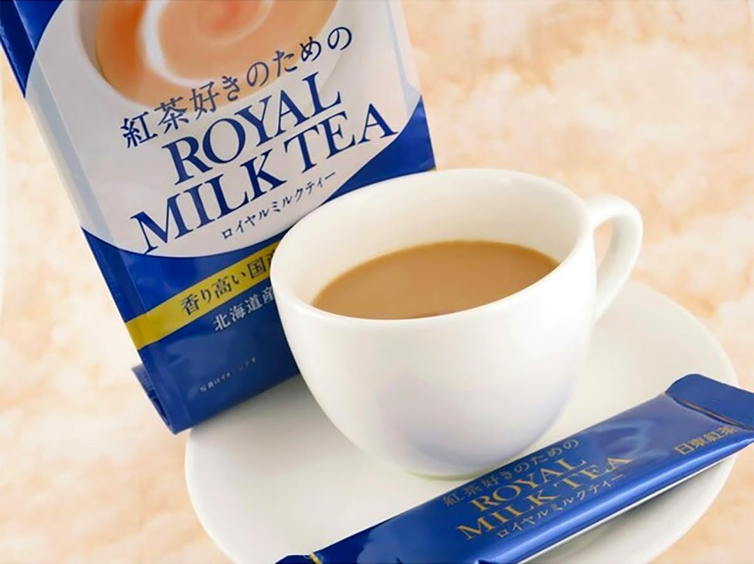 Nitto Nittoh Tea Japan ROYAL MILK TEA Instant Tea Powder 8 Pouch 112g Food, Beverages & Tobacco oceanbuy.ca markham toronto free ship USA asian korean skincare